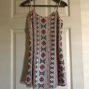 Beaded and embroidered slip dress